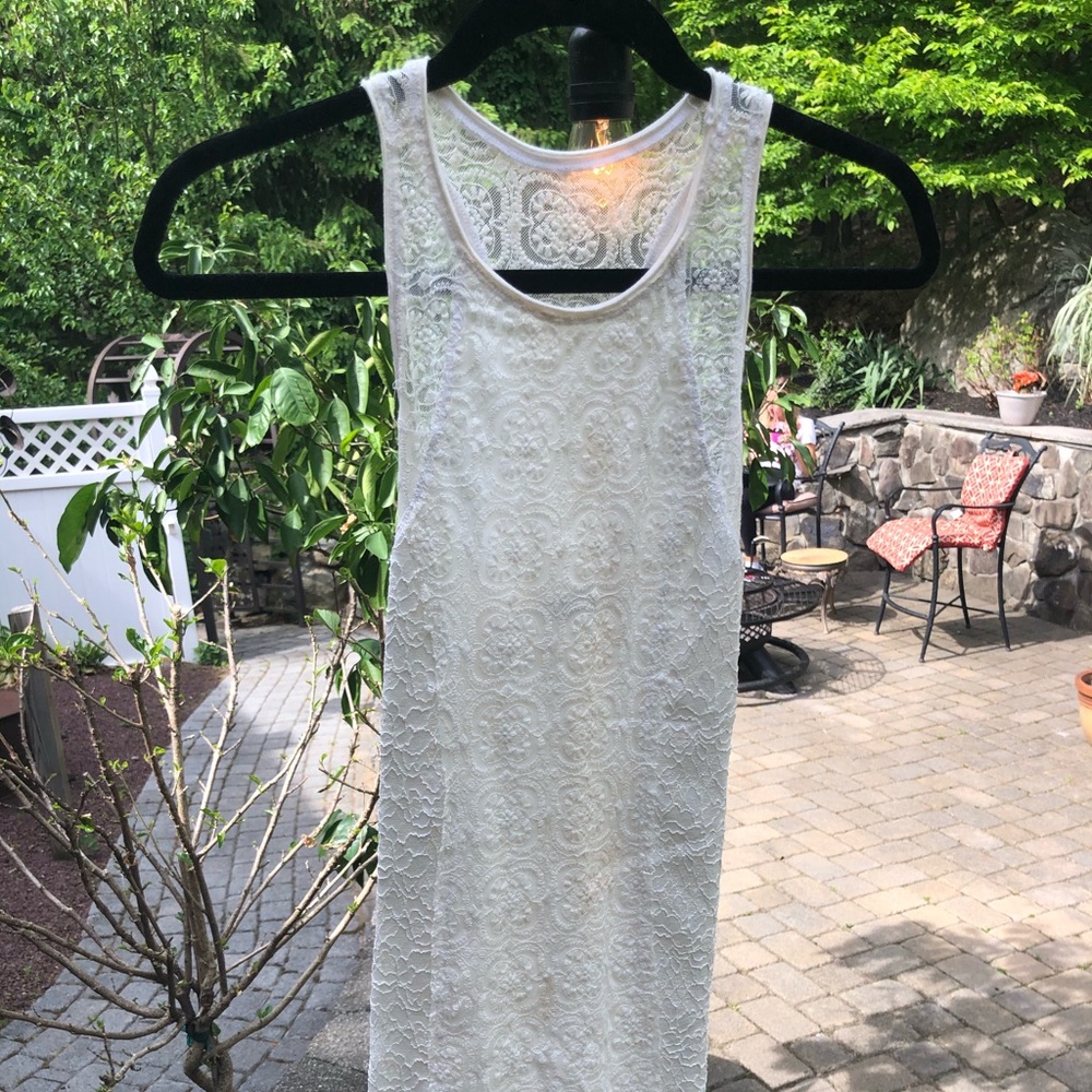 Abercrombie & Fitch White Lace Dress